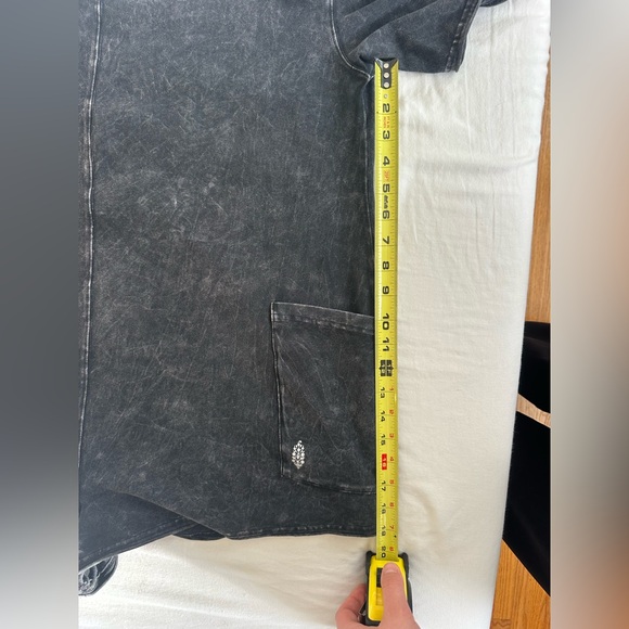 Free people movement marble color hotshot tee romper size medium - Picture 10 of 12